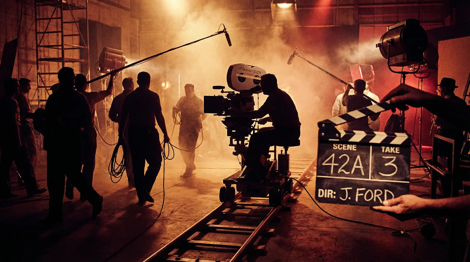 电影幕后制作现场 - 黄色仓库 造梦的艺术