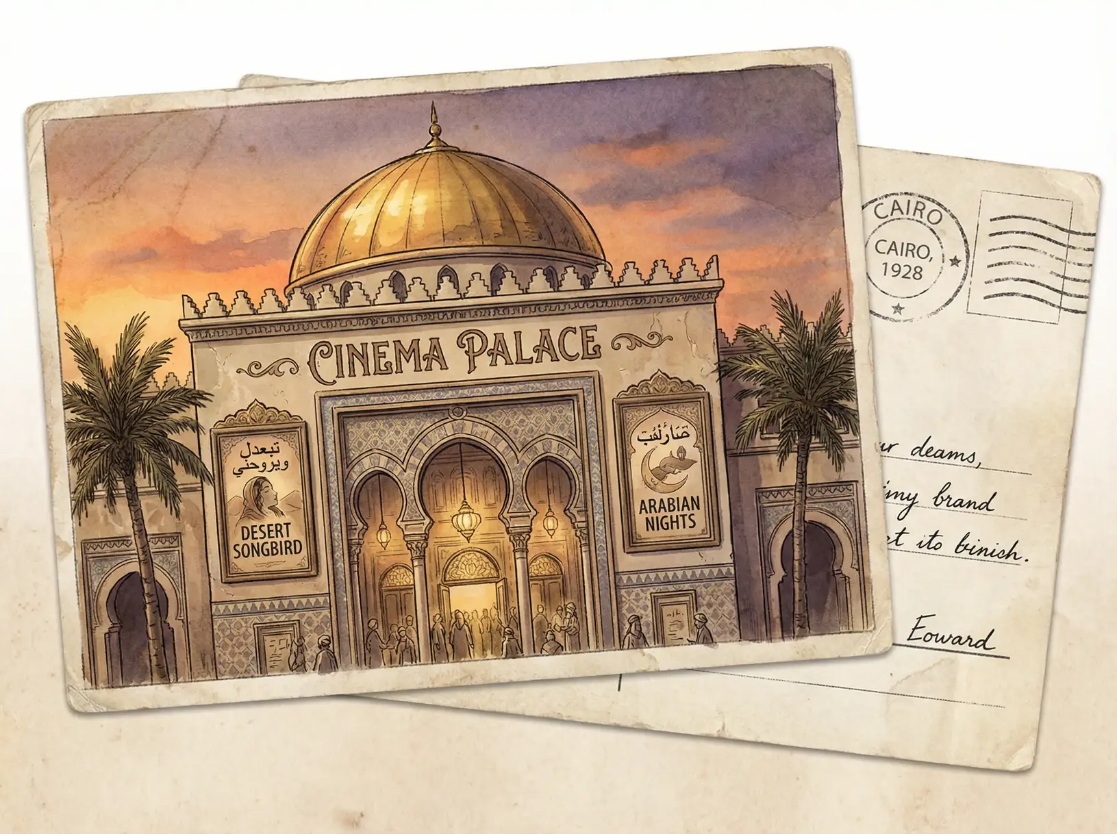 开罗Cinema Palace - 黄色仓库 中东特色影院